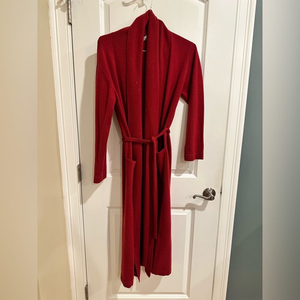 Luxurious 100% Cashmere Robe by Restoration Hardware
